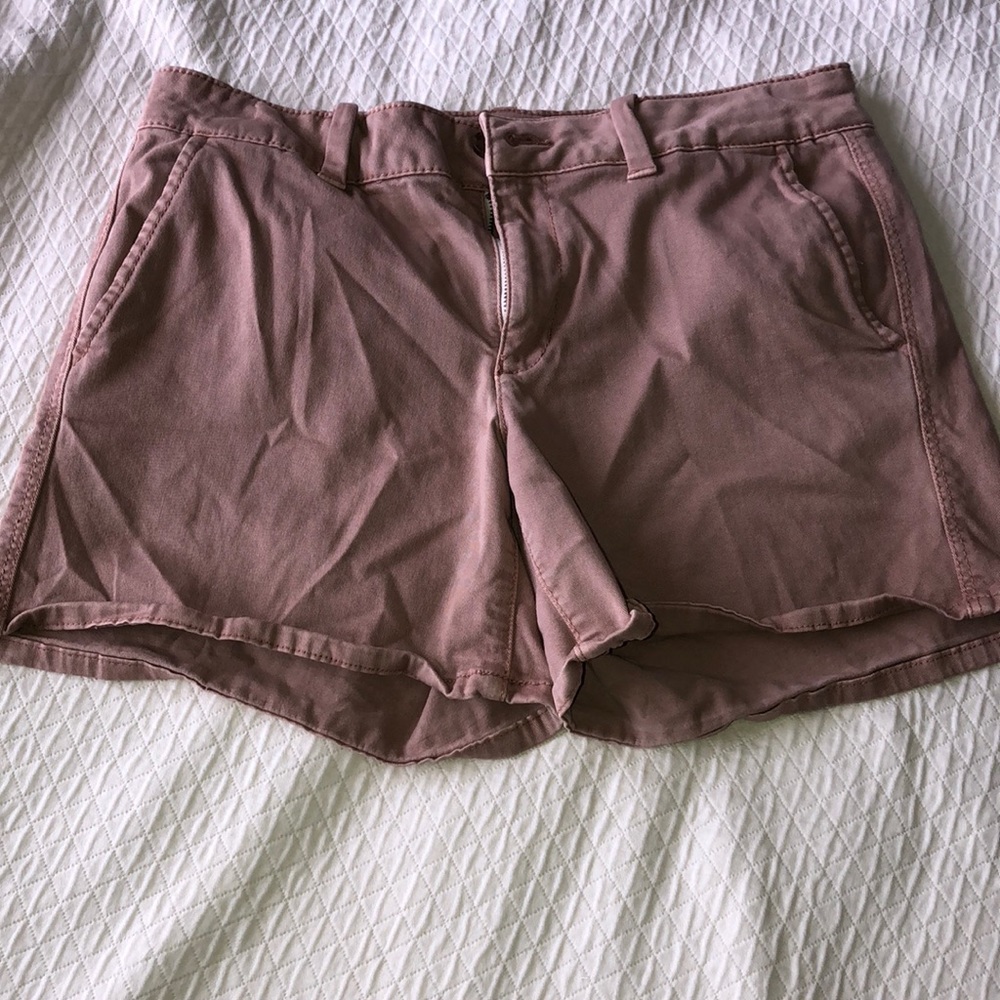 American Eagle Super Stretch Midi Blush Shorts